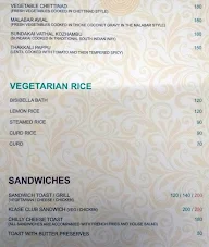 Aura -Klase Hotels menu 8