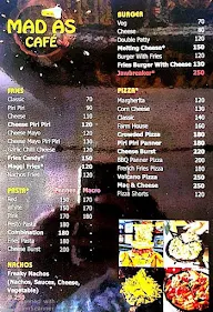 Madas Cafe menu 2