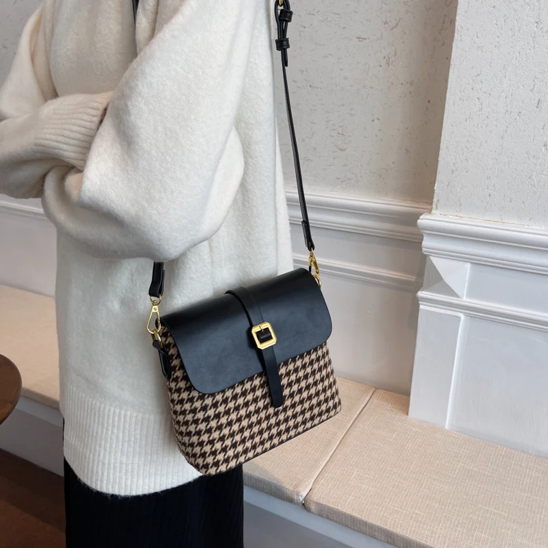 Title 1, Houndstooth Personality dagelijkse dames pendel...