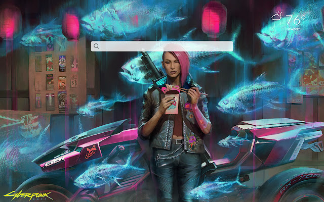 Cyberpunk 2077 HD Wallpapers New Tab