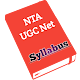 Download NTA UGC NET / JRF and SET or SLET Syllabus 2019 For PC Windows and Mac