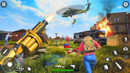 Screenshot Real Gun Games Shooting Combat