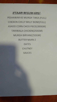 Kaveri Restaurant menu 4