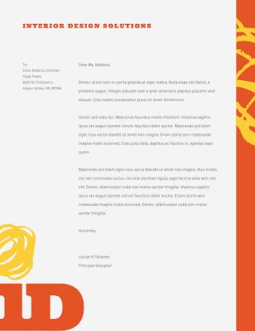 ID Solutions - Letterhead template