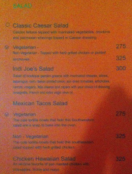 Indijoe Gurgaon menu 5