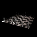 Crystal Chess Board - Black Theme Chrome extension download