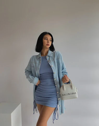 Veste à manches longues de style co - 2