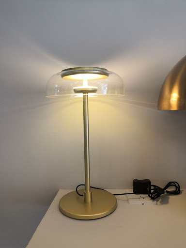 Title 4, Lampe de bureau LED en verre moderne minimalist...