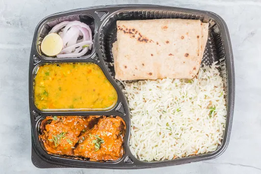 Chicken Sukka Meal Thali