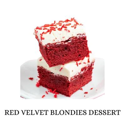 Red Velvet Blondies