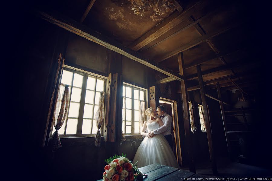 Fotógrafo de casamento Vadim Blagoveschenskiy (photoblag). Foto de 13 de agosto 2016