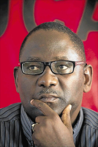 CAUTION: Cosatu general secretary Zwelinzima Vavi