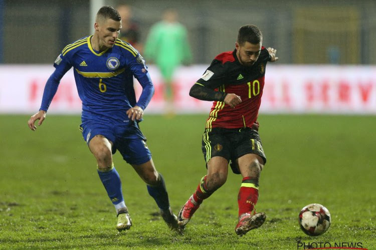 Hazard souligne la belle mentalité des Diables: "Je connais beaucoup d'équipes qui auraient perdu pied"