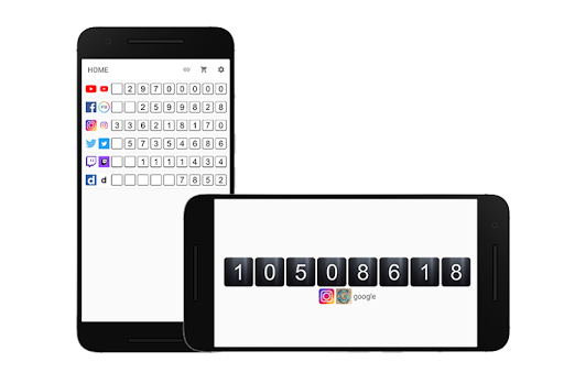 Social Media Follower Counter