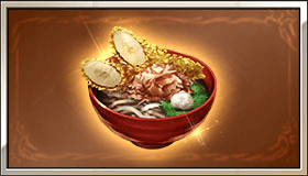 とろカリ甘旨バナナ天うどん