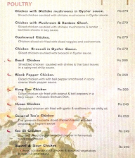 Mandarin Oak menu 6