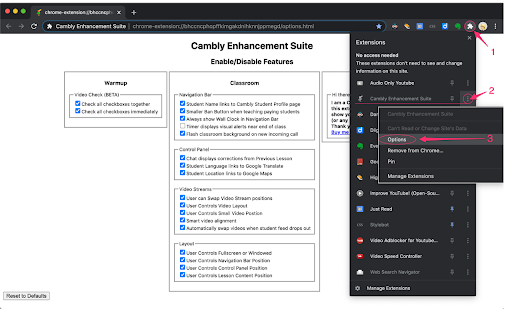 Cambly Enhancement Suite