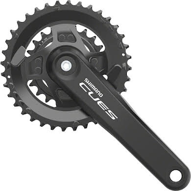 Shimano CUES FC-U4010-2B Crankset - 36/22t, Riveted, Square Taper Spindle