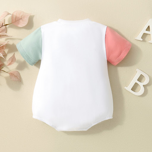 Title 5, Summer Girls Rainbow Towel, Embroidered Pink G...