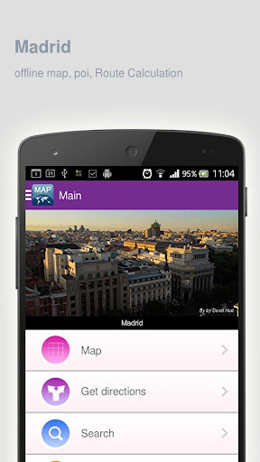 Madrid Map offline