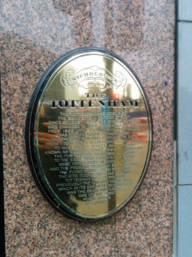 The Tottenham Pub Plaque