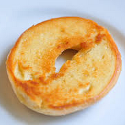 Jalapeno Bagel with butter