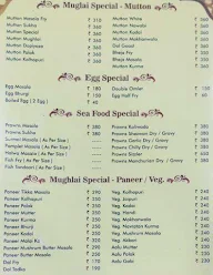 Mumbai Darbar menu 1