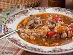 Amish Beef Barley Soup was pinched from <a href="http://www.mrfood.com/Soup-Recipes/Amish-Beef-Barley-Soup/ml/1" target="_blank">www.mrfood.com.</a>