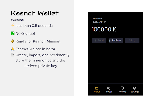 Kaanch Wallet