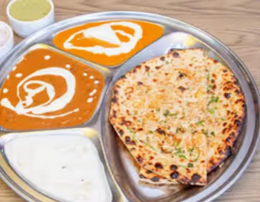 Onion Chur Chur Naan Thali