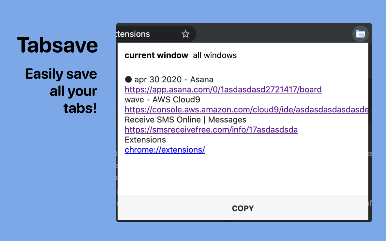 Tabsave Preview image 0