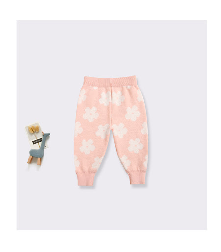 Title 11, Cotton Baby Flower Sweater Suit, soft and comfo...