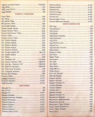 Neha Restaurant and Bar menu 1