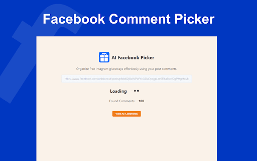 Facebook Comment Picker - EasyComment