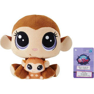 Мягкая игрушка Littlest Pet Shop Плюшевые парочки Mona Junglevine и Merry Junglevine 16 см Hasbro за 999 руб.