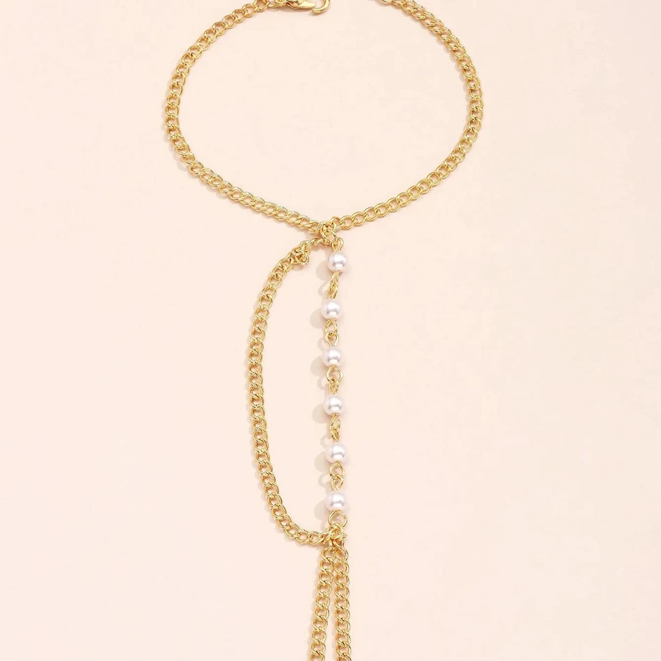 Bracelet de perles cousues, tendance et simple, s'accordant avec tout. Un accessoire élégant pour toutes les occasions, sublimant votre style.