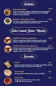 Tru Falafel menu 3