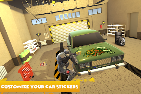   Robot Car Mechanic Simulator- screenshot thumbnail   