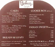 Baker's Delight menu 2