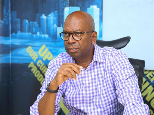 Safaricom Chief Executive Officer Bob Collymore. /FILE