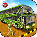 Cover Image of Tải xuống Trò chơi lái xe buýt quân đội 3D 1.0 APK