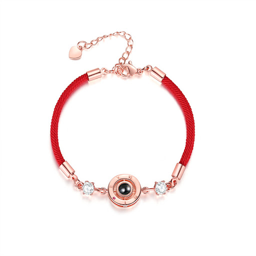 Title 2, Couple Projection Bracelet Student Gift Persona...