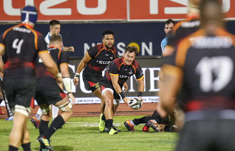 Stefan Ungerer of the Isuzu Southern Kings during the Guinness Pro14 match against Ospreys at NMU Stadium on April 12, 2019 in Port Elizabeth, South Africa.