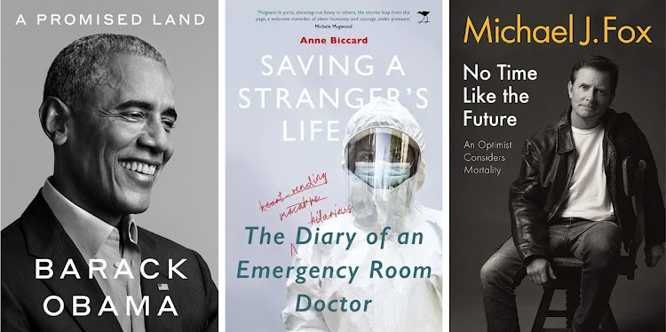 ‘A Promised Land’, ‘Saving a Stranger’s Life’ and ‘No Time Like the Future: An Optimist Considers Mortality'.