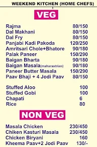 Pranjali Kitchen menu 1