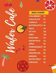 Wafer Cafe menu 4