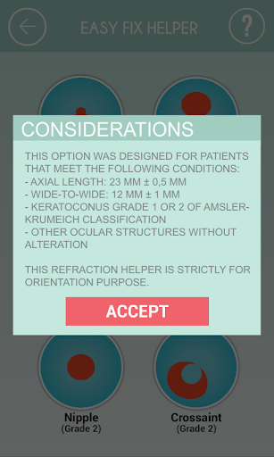 Keratoconus Refraction Helper