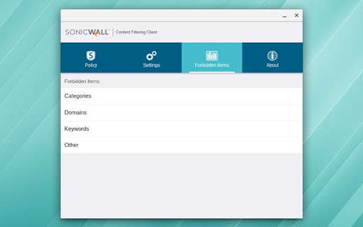 SonicWall Content Filtering Server