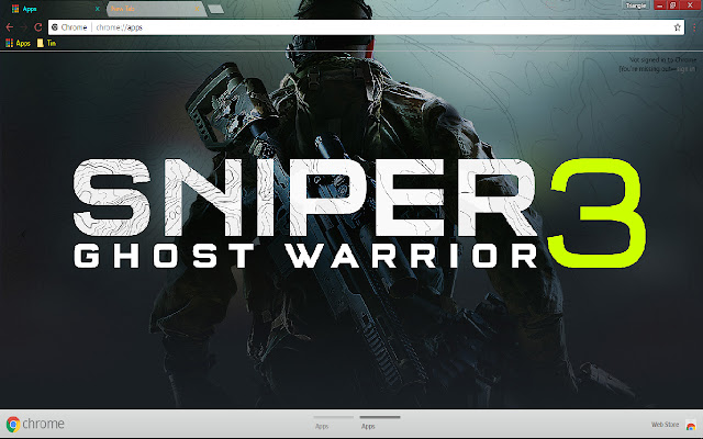 Sniper: Ghost Warrior 3 1366*768 chrome extension