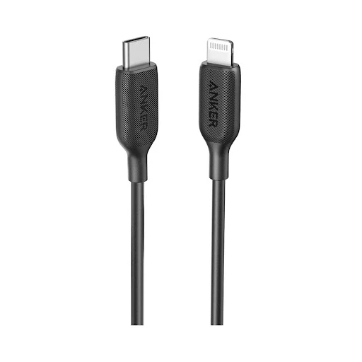 CÁP ANKER POWERLINE III LIGHTNING TO USB-C - DÀI 0.9M - A8832 - Đen